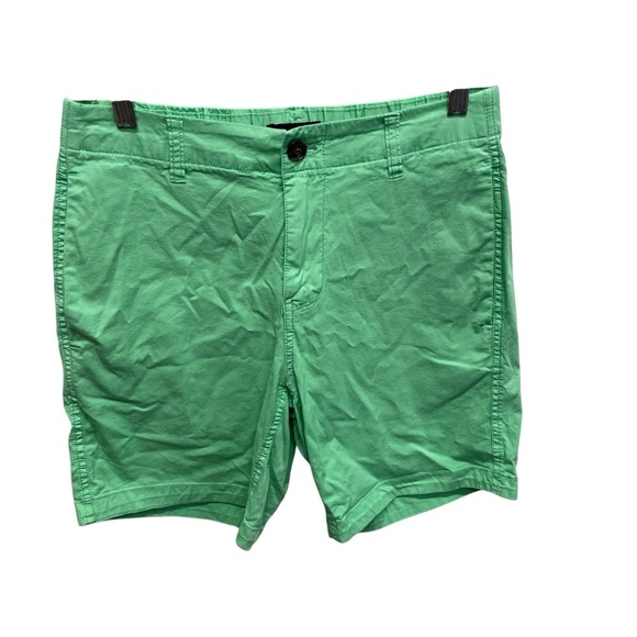 Bonobos stretch waist mens shorts 7 in inseam green size XS button front preppy - Picture 1 of 6